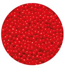 Picture of RED SUGAR MIN PEARLS EDIBLE SPRINKLES X 50G
